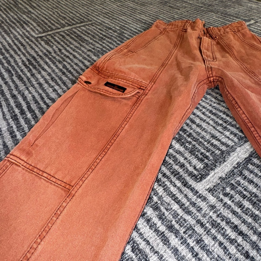 Urban Outfiters BDG Women's Cargo Pants Rust Color Size 25 Casual & Durable